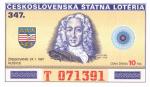 347.Československá státní loterie- Košice