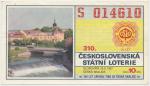 310.Československá státní loterie - Česká Skalice