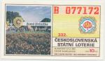 332.Československá státní loterie - České Budějovice