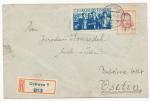 1952, R-dopis Ostrava - Vsetín