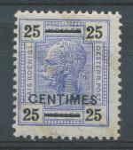 1904, Rak. pošta na Krétě Mi - *10B