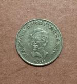 MAĎARSKO. 20 forint 1985