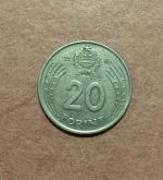 MAĎARSKO. 20 forint 1985